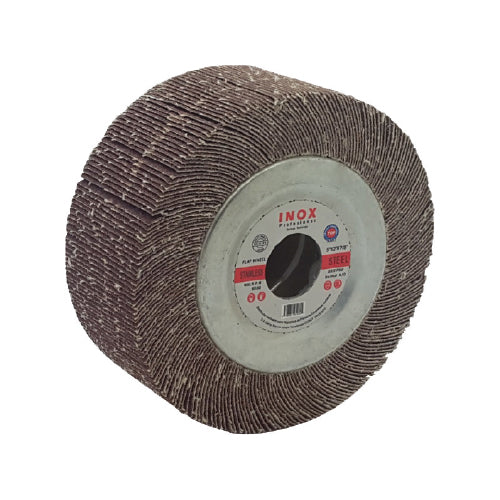 Flap Wheel 125Mmx2"X7/8" Hole Normal AO #80. - Image 2