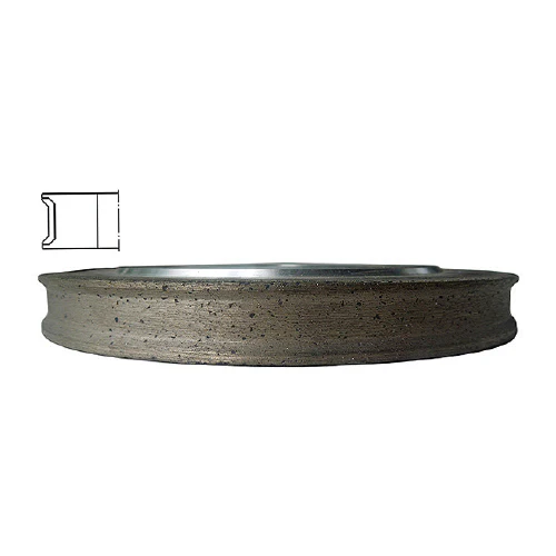 Disco Diamantado Flat & Arris , D100*H22*T12,Para Vidrio 12Mm, # Grit80