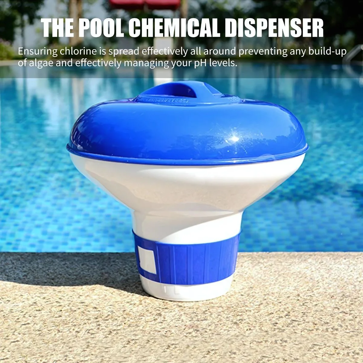 Flotador Para Piscinas Y Spas Dosificador De Pastillas De Cloro . Dispensador Para Tabletas De Cloro. - Image 2