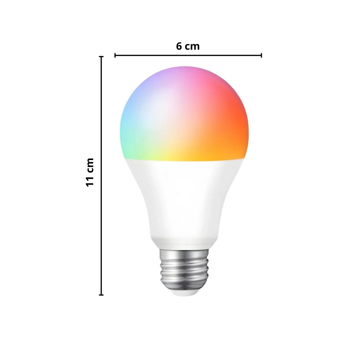 Foco Bombillo Inteligente LED RGB Wifi+Bluetooth. 9W Foco Iluminación RGB Con App Y Control Remoto Compatible Con Alexa Y Google Assistant. Bombilla - Image 6