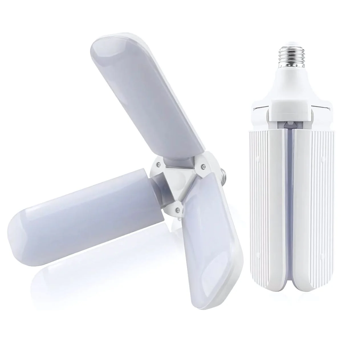 Foco Plegable 45W 110-265V De Tres Aspas. Bombillo LED De Ángulo Ajustable. (Unidad)