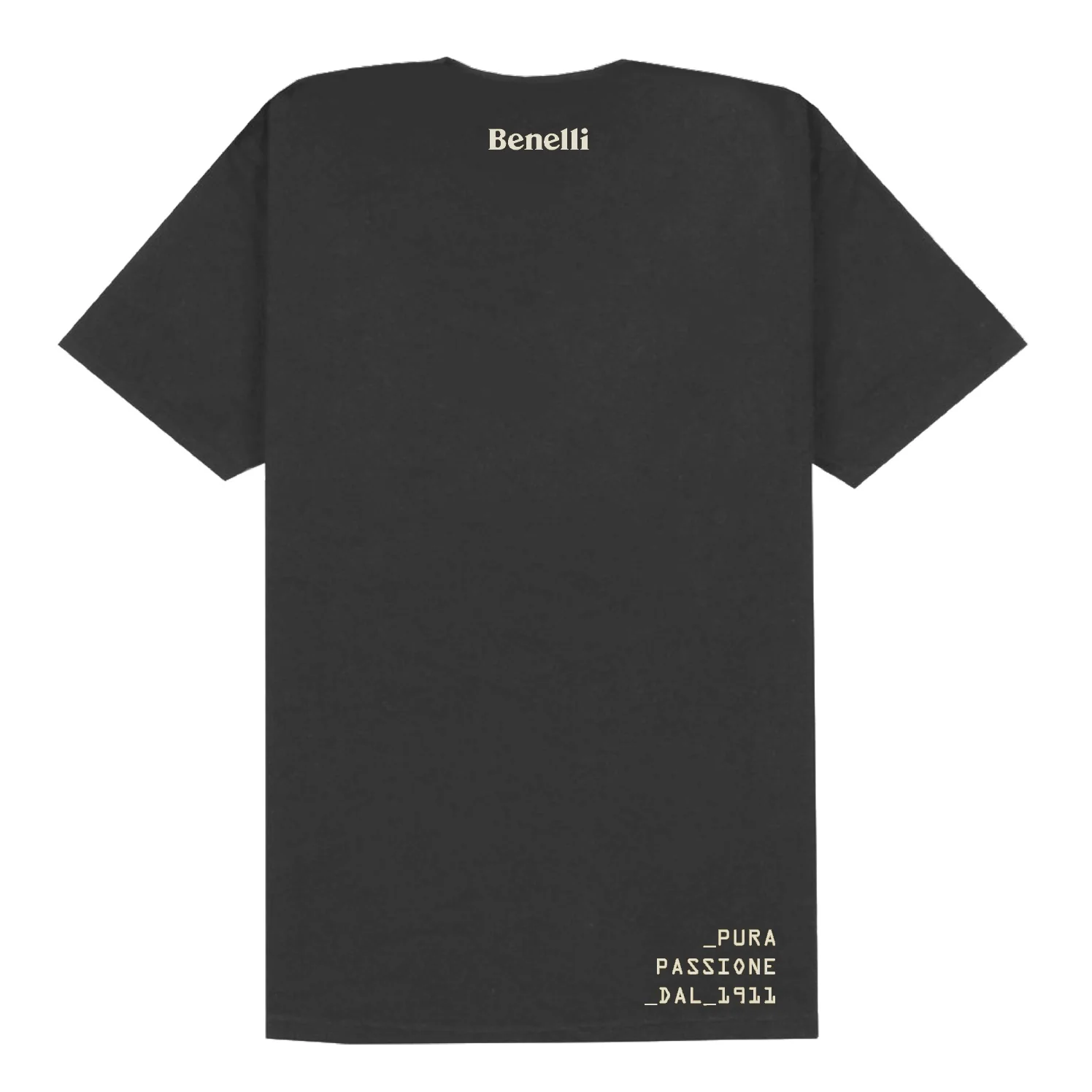 Franela Negra Con Logo Benelli New Talla L. - Image 2