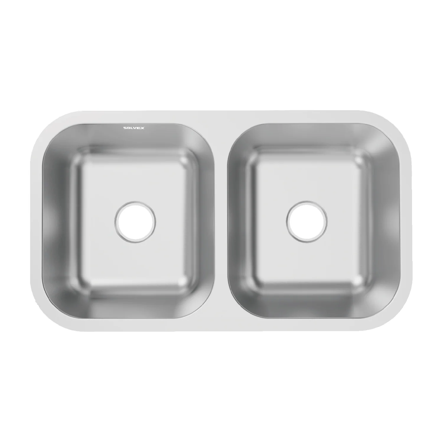 Fregador De Cocina Doble 82X46x22cm. Acero Inoxidable. Superficie Cepillada. - Image 2