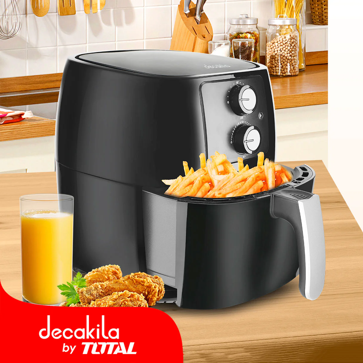 Freidora De Aire 4.5L 1400W