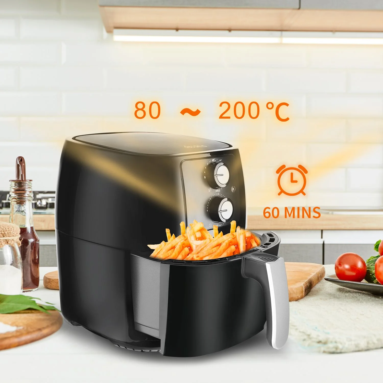 Freidora De Aire 4.5L 1400W - Image 3