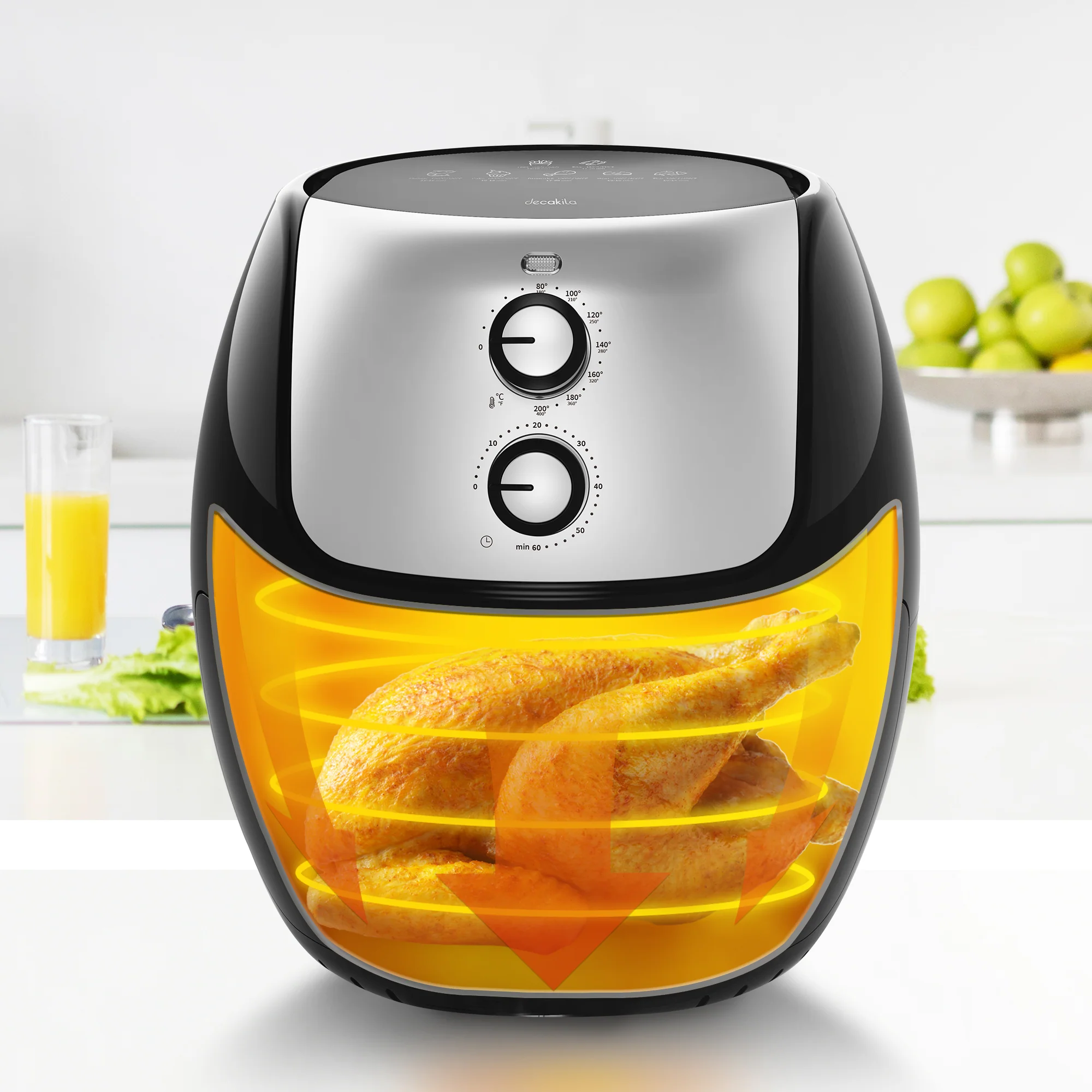 Freidora De Aire 8L 1700W Air Frier - Image 4