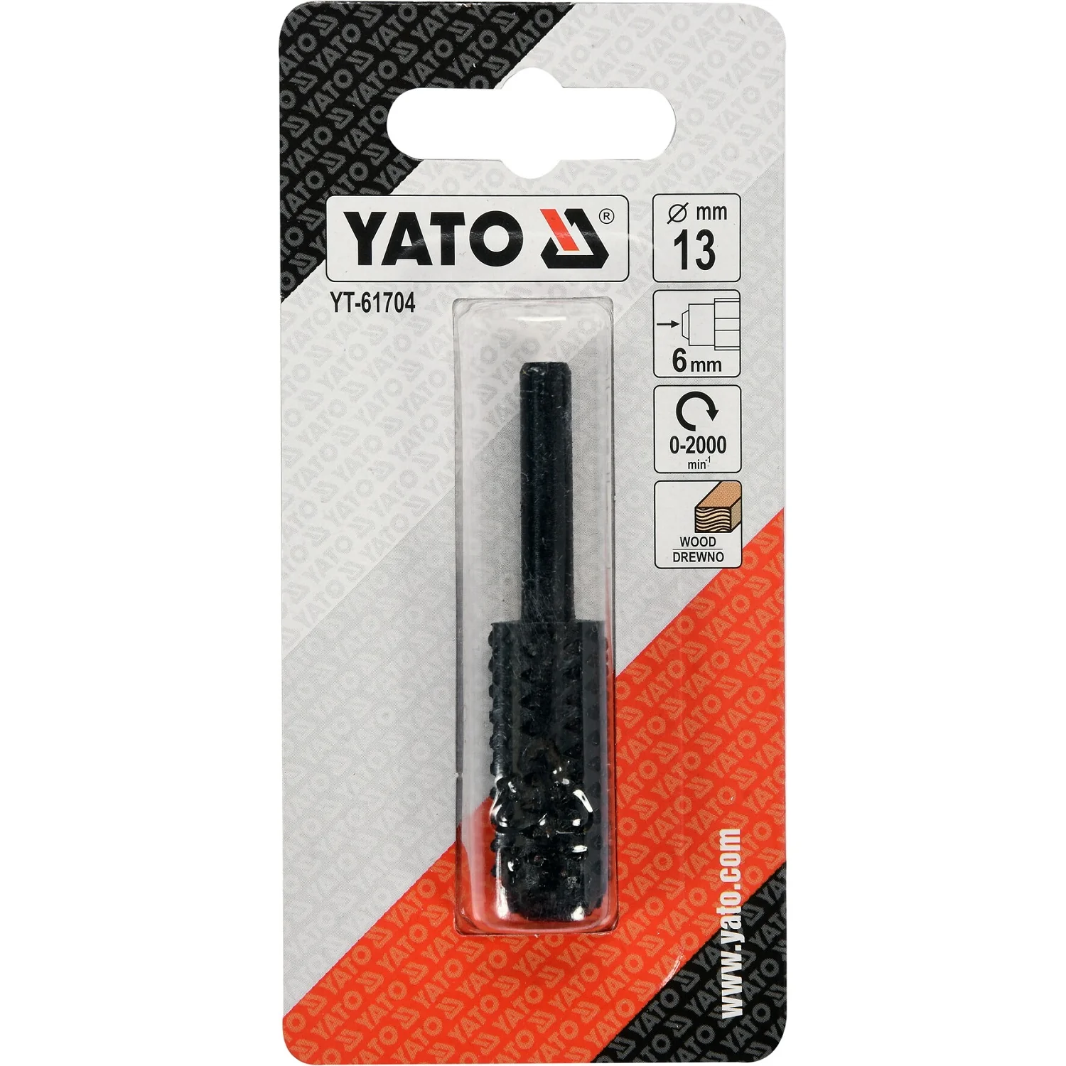 Fresa Lima Rotativa 13Mm Para Madera Vástago 6Mm. Para Motortool, Dremel - Image 3