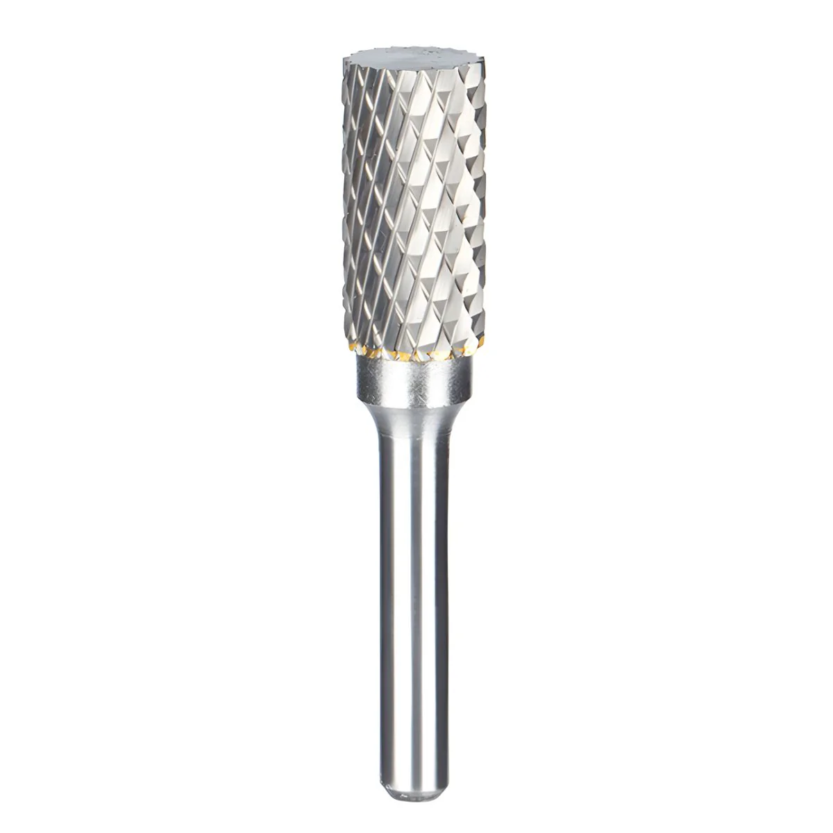 Fresa Lima Rotativa Cilíndrica De Carburo De Tungsteno Para Mototool. Vástago: 6Mm. Cabeza: 12Mm.