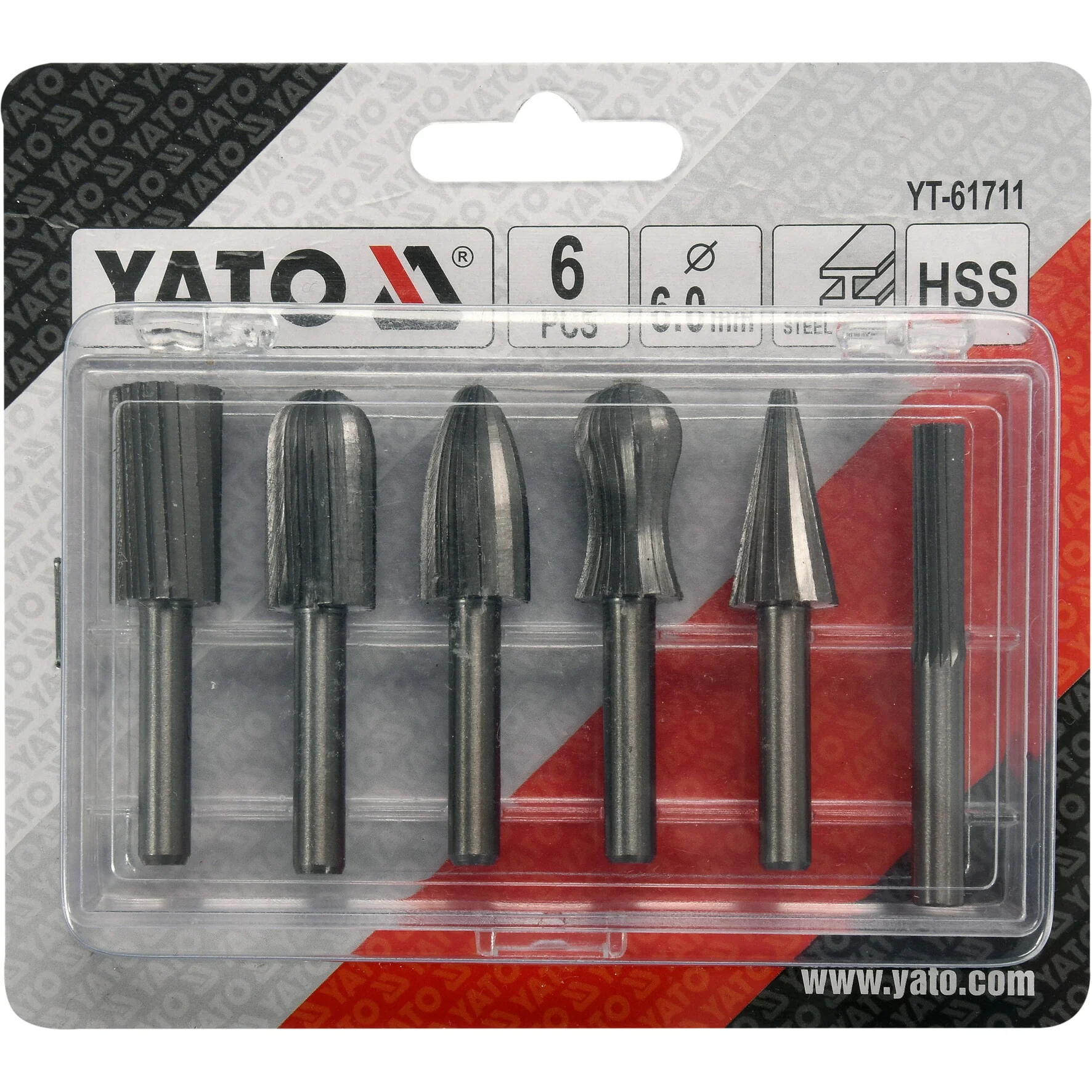 Fresas Limas Rotativas Para Metales Vástago 6Mm. Para Motortool, Dremel - Image 3