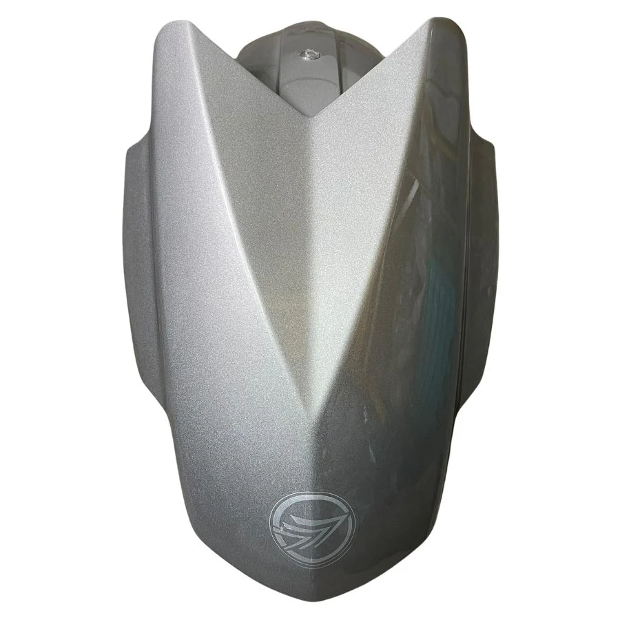 FRONT FENDER GREY G1 WITH STICKER  (BLOG 150)