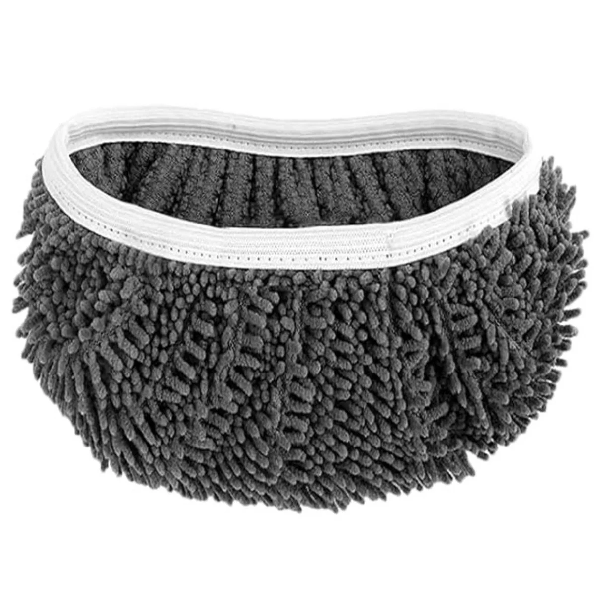 Funda De Microfibra Reutilizable Para Mopa O Trapeador. Repuesto Lavable De Alta Absorción. Color Gris. Tamaño Pequeño 25.3×11.5Cm. - Image 6