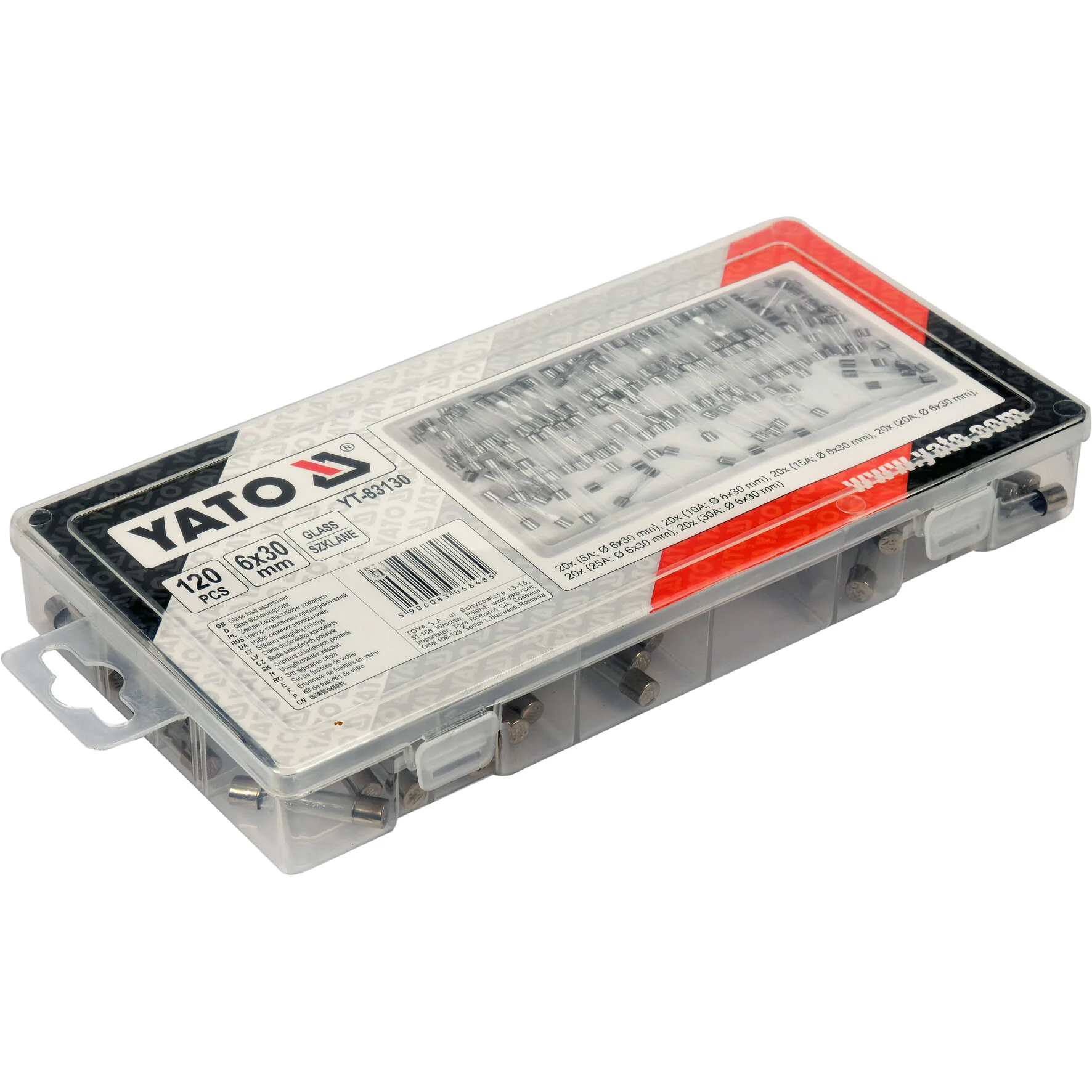Fusibles De Vidrio Para Carros Surtidos 92Pzas - Image 2