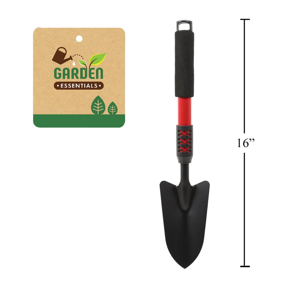 Garden E. Pala De Acero Al Carbono De Lujo De 16 "Con Agarre De Espuma, Cht - Image 2