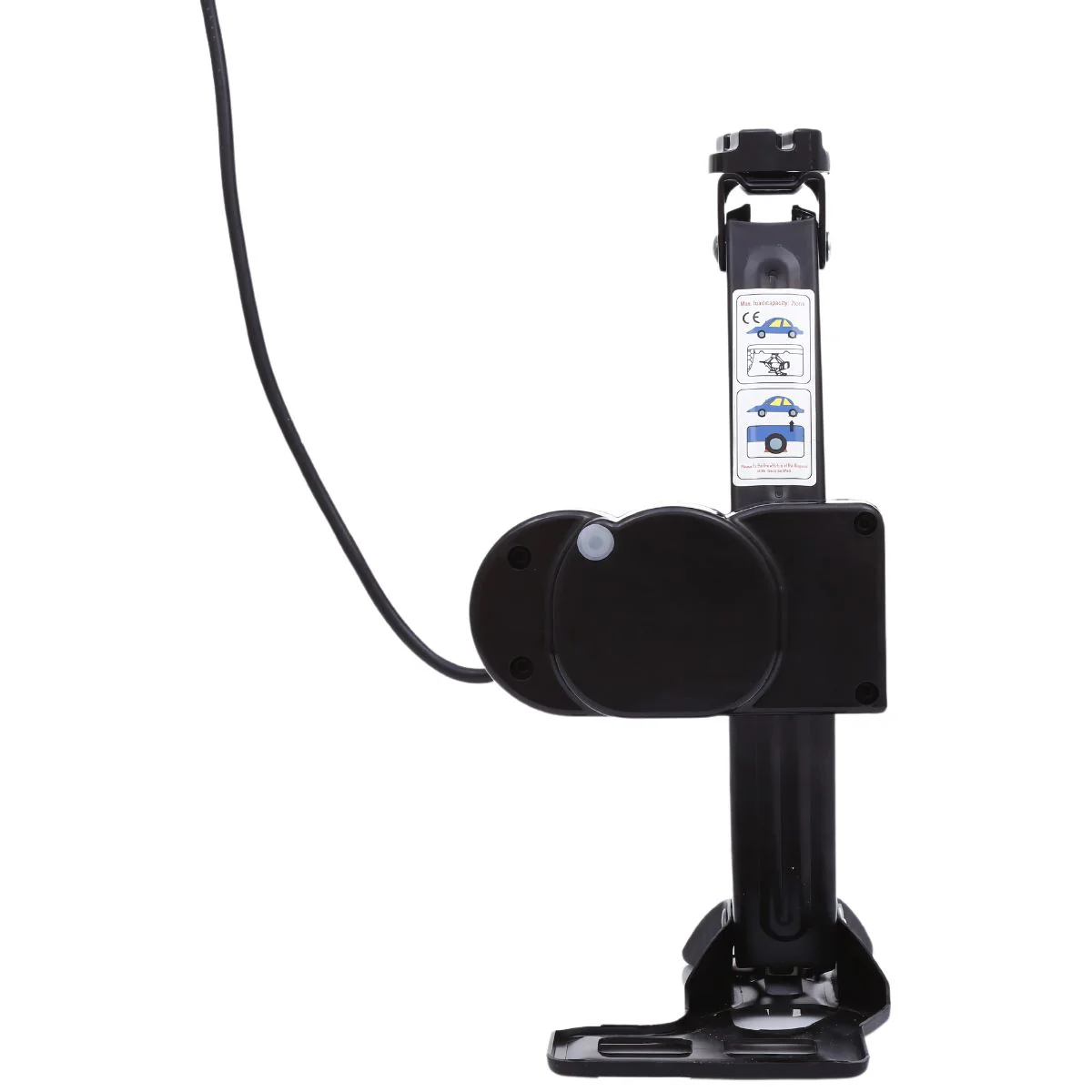 Gato Eléctrico De Tijera Para Autos 12V. Elevador Para Vehículos De Hasta 4400Lbs (2 Toneladas). - Image 4