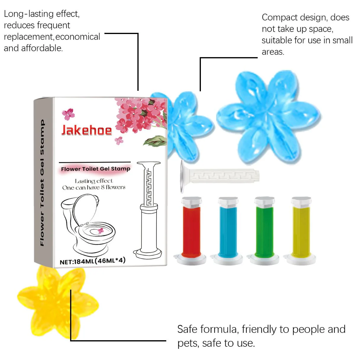 Gel Limpiador Para Inodoros. (Pack De 4 Unidades) Discos De Gel Desodorante Para Limpieza De Sanitarios. Sanitizador. - Image 2