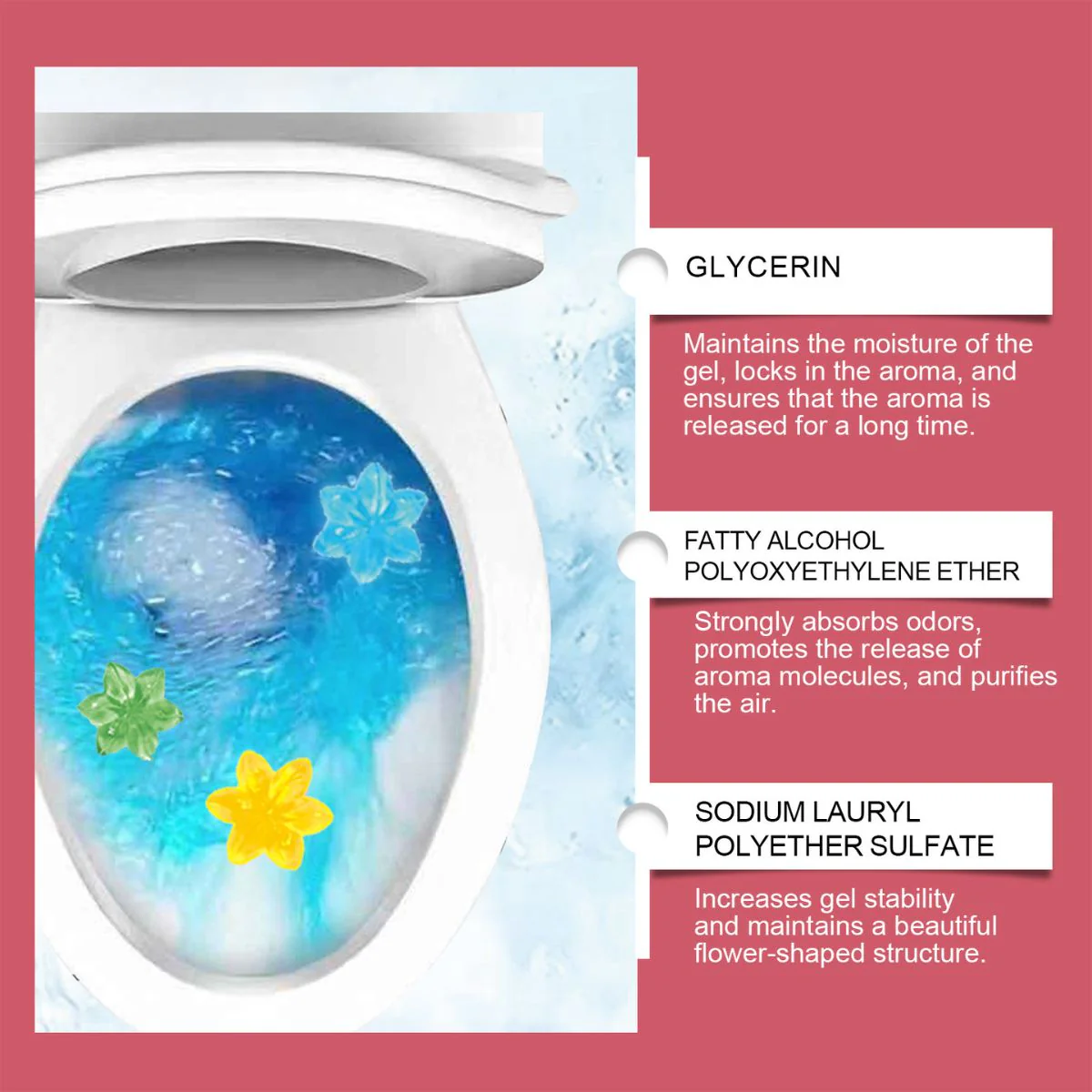 Gel Limpiador Para Inodoros. (Pack De 4 Unidades) Discos De Gel Desodorante Para Limpieza De Sanitarios. Sanitizador. - Image 5