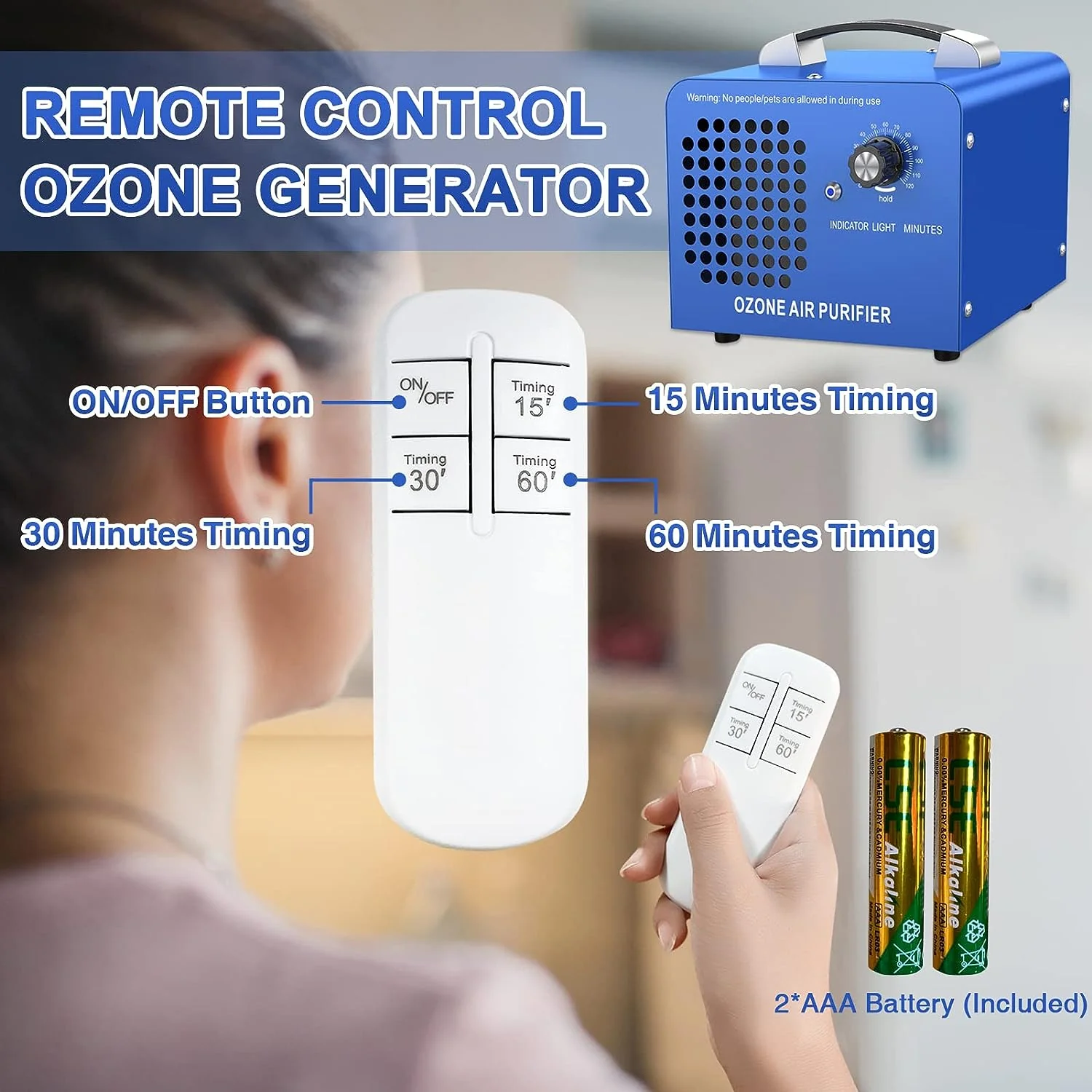 Generador De Ozono De 10,000 Mg/H Cameco Con Control Remoto. - Image 4