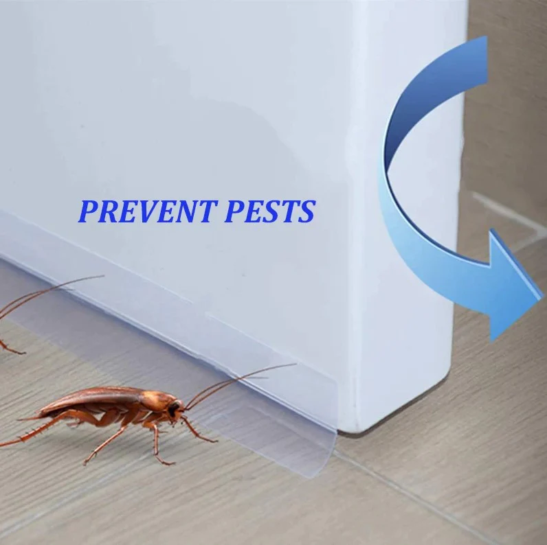 Goma Guardapolvos Burlete Autoadhesivo Para Puertas, Antipolvo Antinsectos. 5Mts X 25 Mm (1") - Image 3