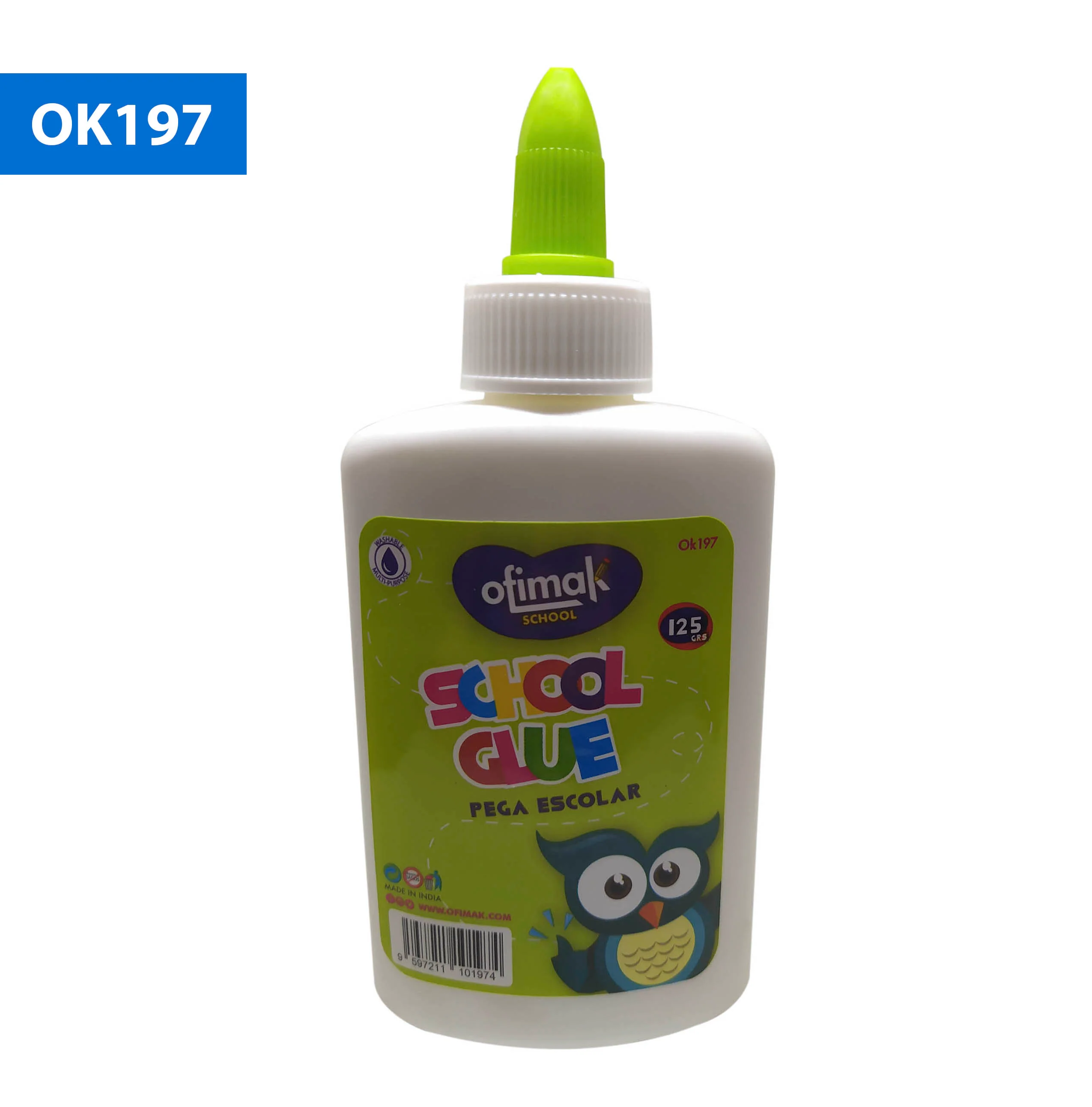 Goma Líquida Blanca, 125 Gramos, Marca Ofimak