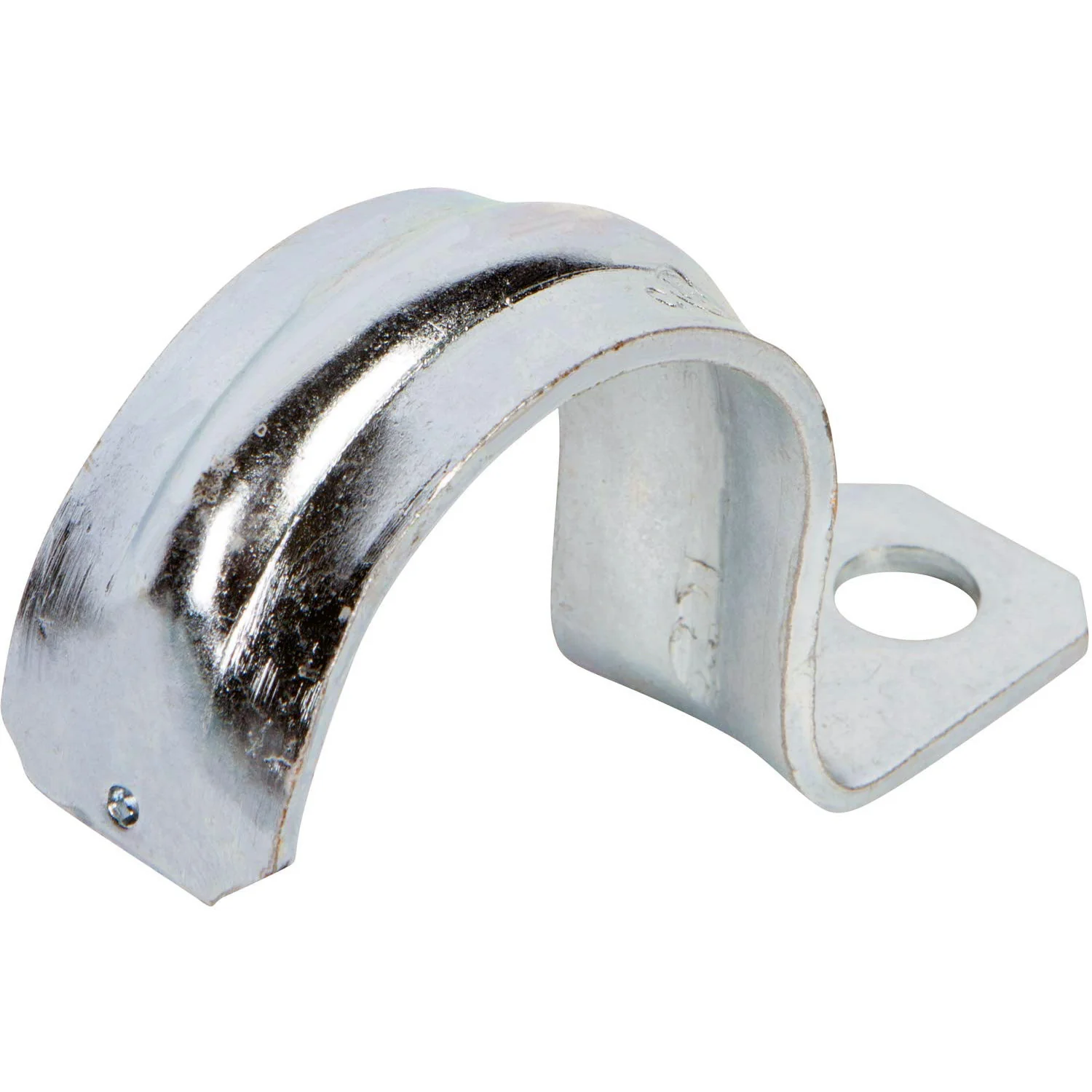 Grapa Simple Metalica EMT Para Tuberia De 4". Material Zinc. Certificado UL-E481319. - Image 2