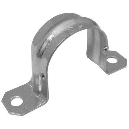 Grapas Dobles Metálicas EMT Para Tuberías. Material Zinc. Certificado UL-E481319. - Image 3