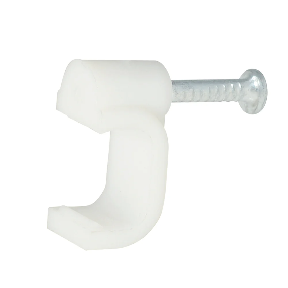 Grapas Para Cable Dúplex, Blanco 20Pz Surtek - Image 4