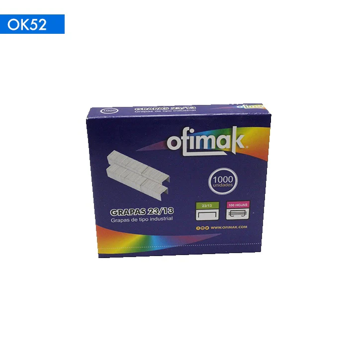Grapas Para Engrapadoras De Uso Pesado, 23/13, Marca Ofimak