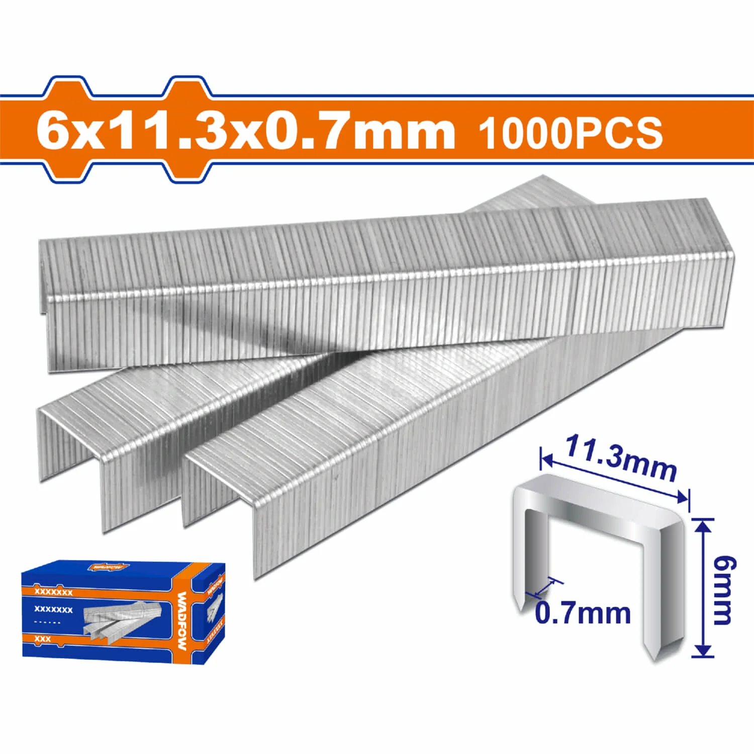 Grapas Para Grapadora 1000 Pzas Por Caja. Apto Para WGU3614 , WGU1608 - Image 2