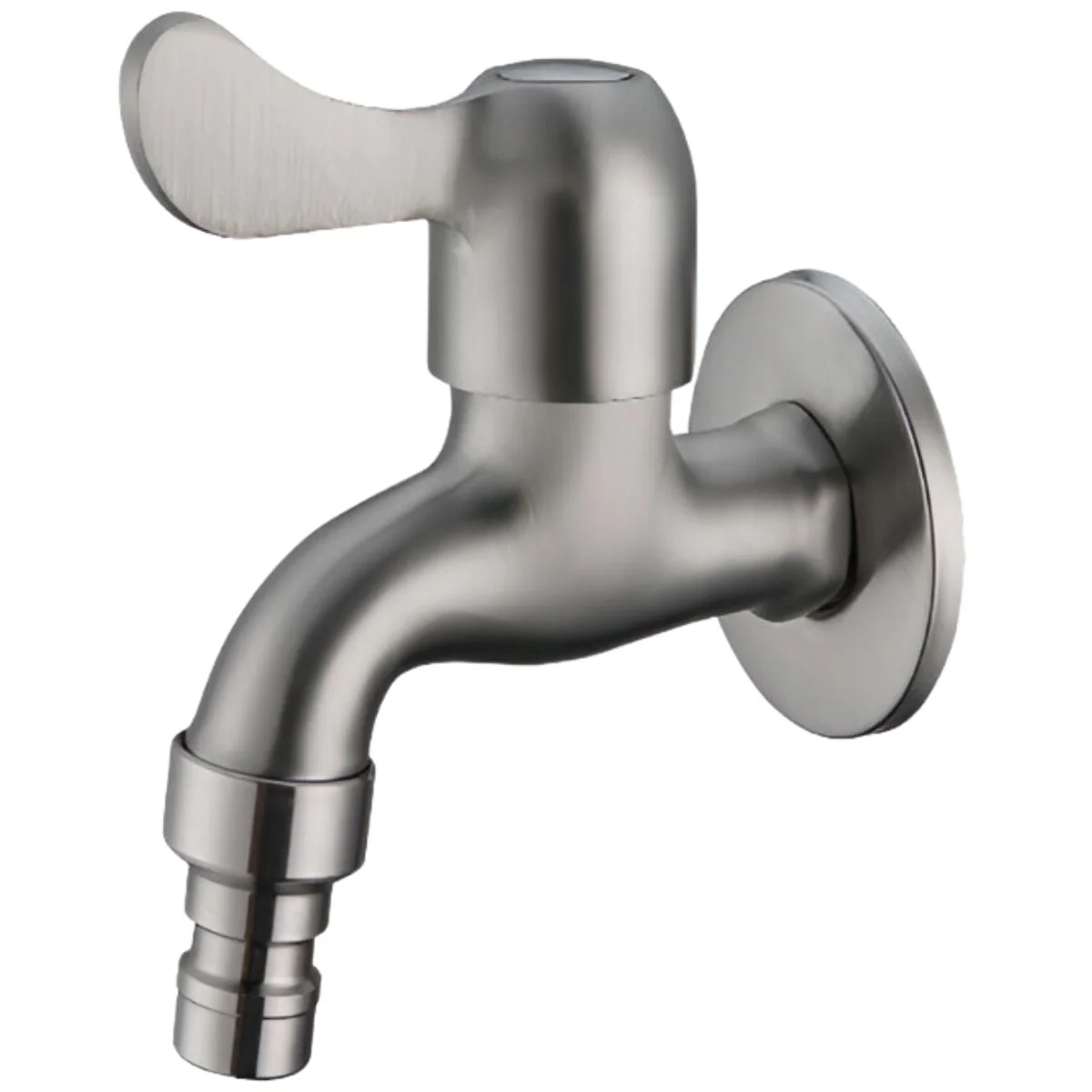 Grifo De Baño. Bibcock Para Lavadora. Llave De Pared.
