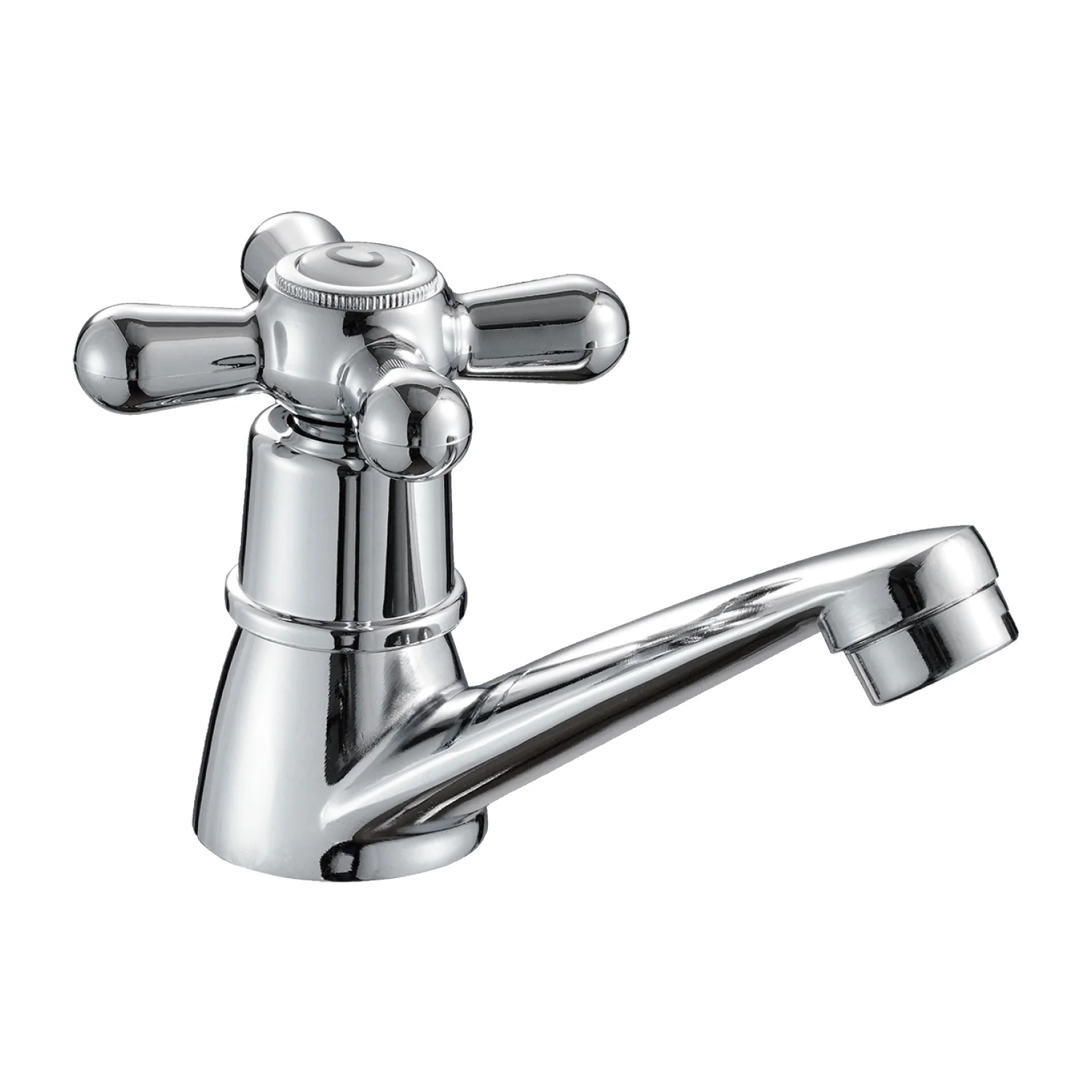 Grifo De Lavamanos Cromado Brillante. Pluma Llave Individual De Baño. - Image 2