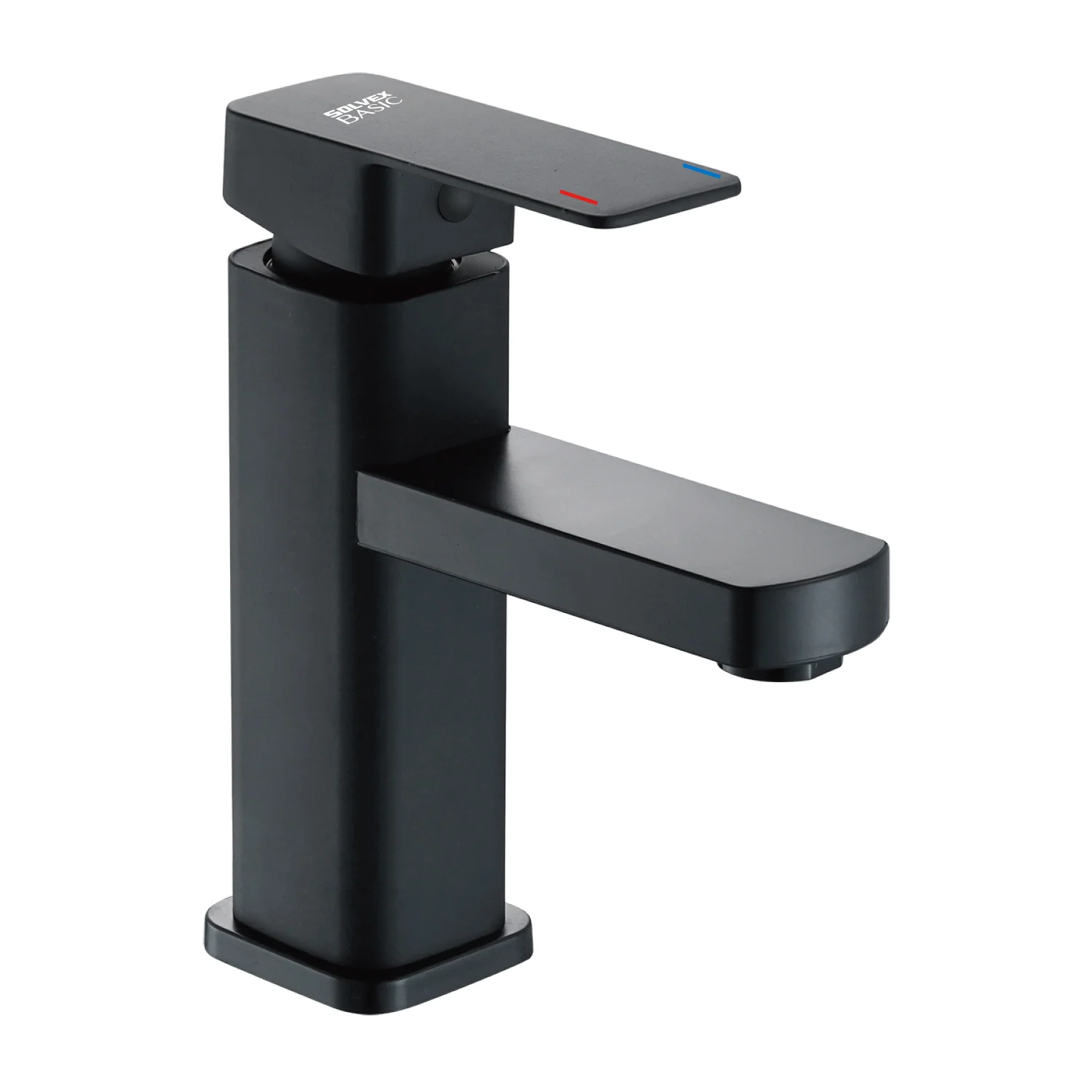 Grifo De Lavamanos Negro Con Mezclador Monomando. Pluma Llave De Baño En Acero Inoxidable. - Image 2