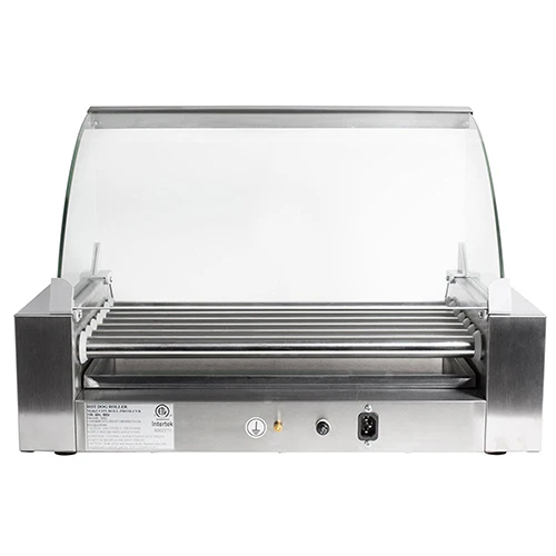 Grill De Hotdog Rotatorio 950W 110V 50/60Hz. Con Vitrina Dimens: 23" (Wide) X 13" (Deep)(1 Año) - Image 4