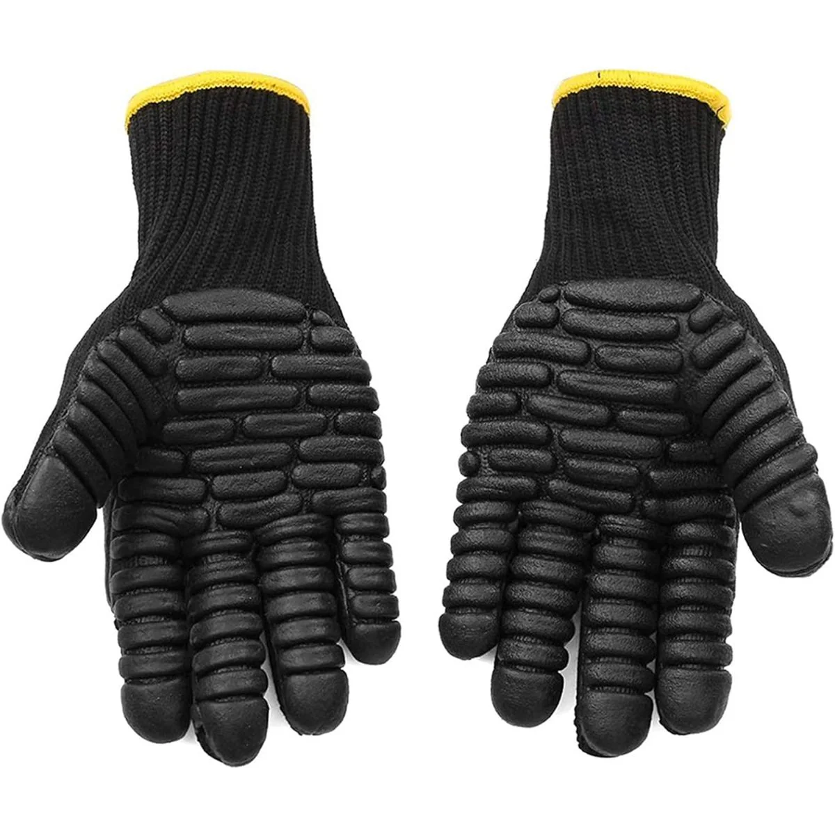 Guantes Antivibración. Guantes A Prueba De Golpes. Talla 9” (XL). Anti Impacto. Con Absorción De Vibraciones. Palma Acolchada.