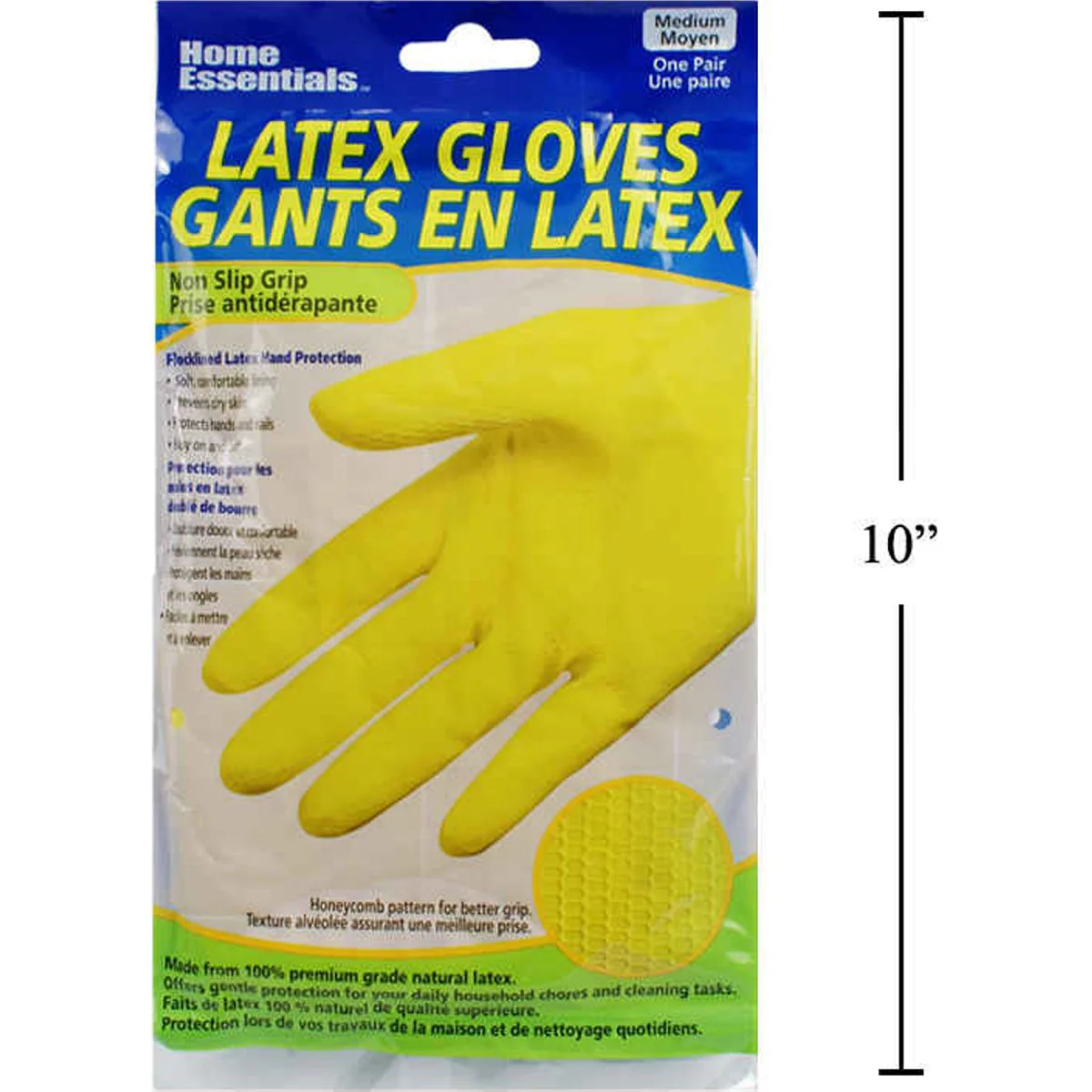 Guantes De Caucho Para El Hogar, Sz: M, 15.5 Mil, 12 "L - Image 6