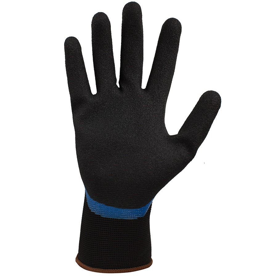 Guantes De Nitrilo Aries Para Trabajo Pesado Resistentes A Quimicos Y A Objetos Punzantes Talla 9 - Image 3