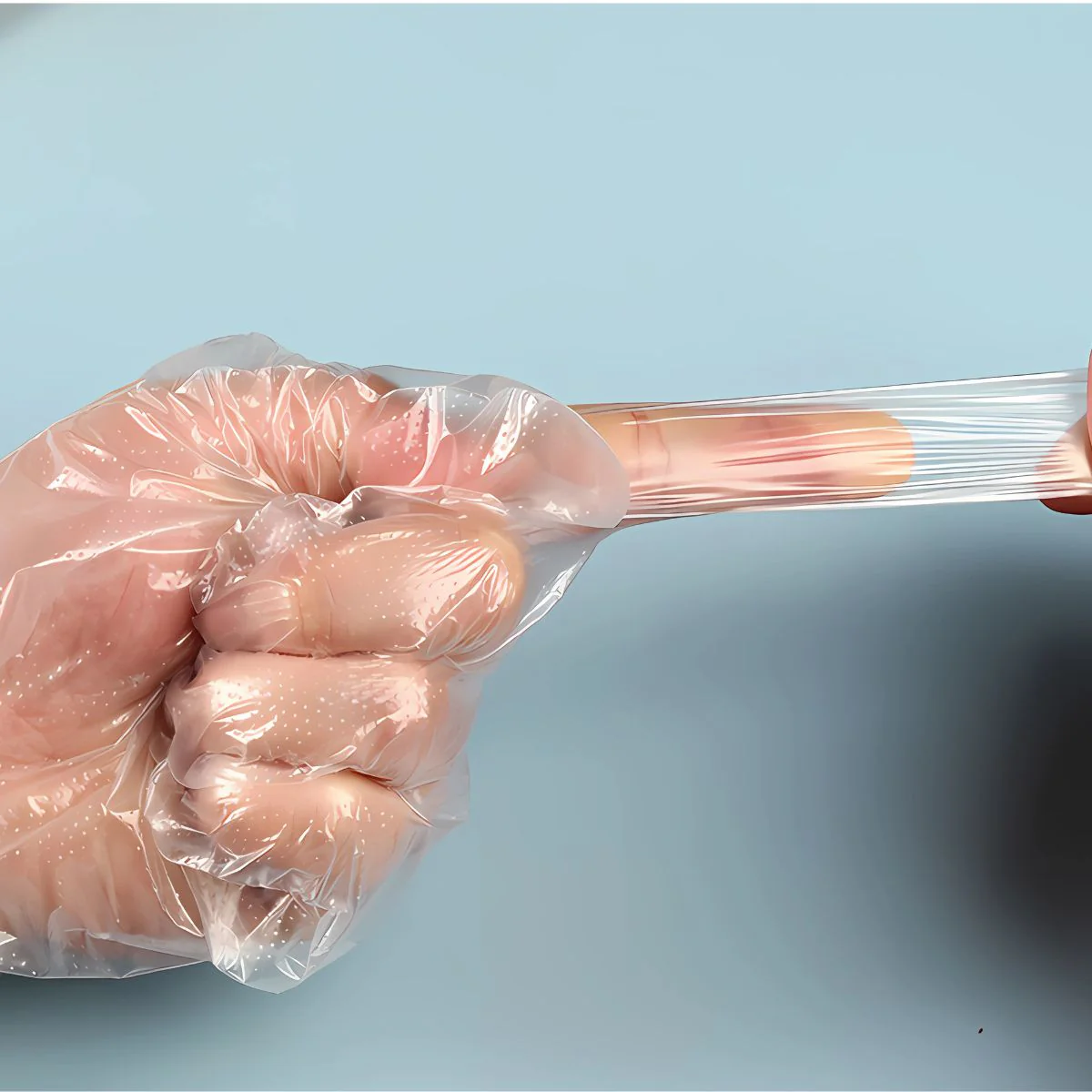 Guantes Desechables Transparentes. (Caja De 200 Piezas). Talla Única, Resistentes Y Seguros Para Cocina, Limpieza Y Uso General. - Image 2