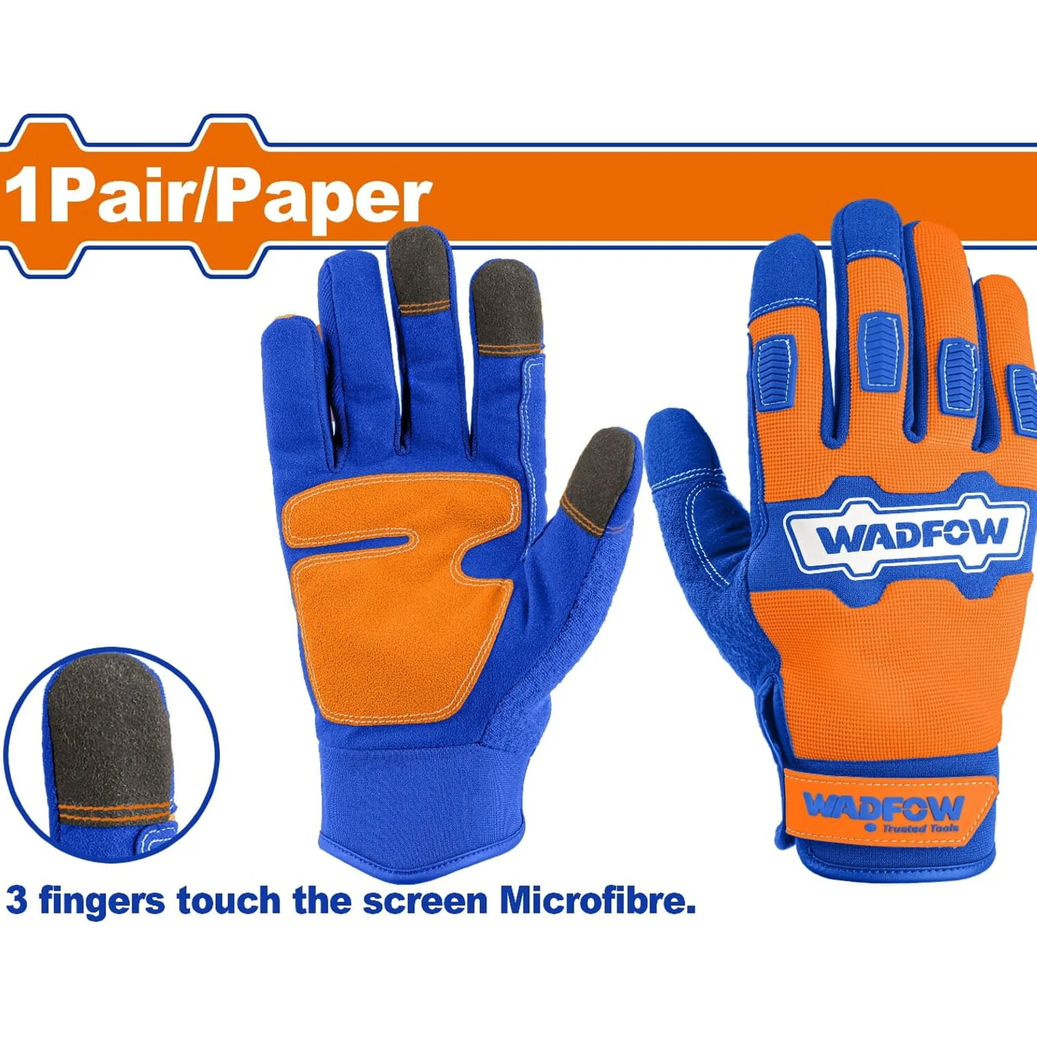 Guantes Para Mecánico Con PVC Reforzado Y Caucho En La Palma. Tamaño XL. Se Vende Un Par. - Image 2