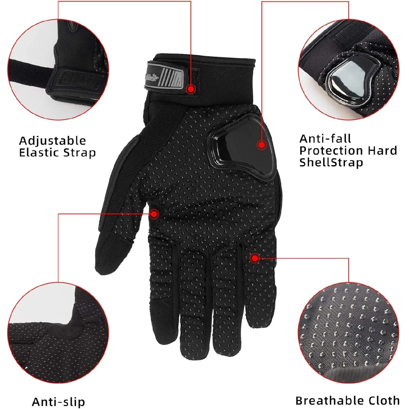 Guantes Para Moto Riding Tribe - Image 3