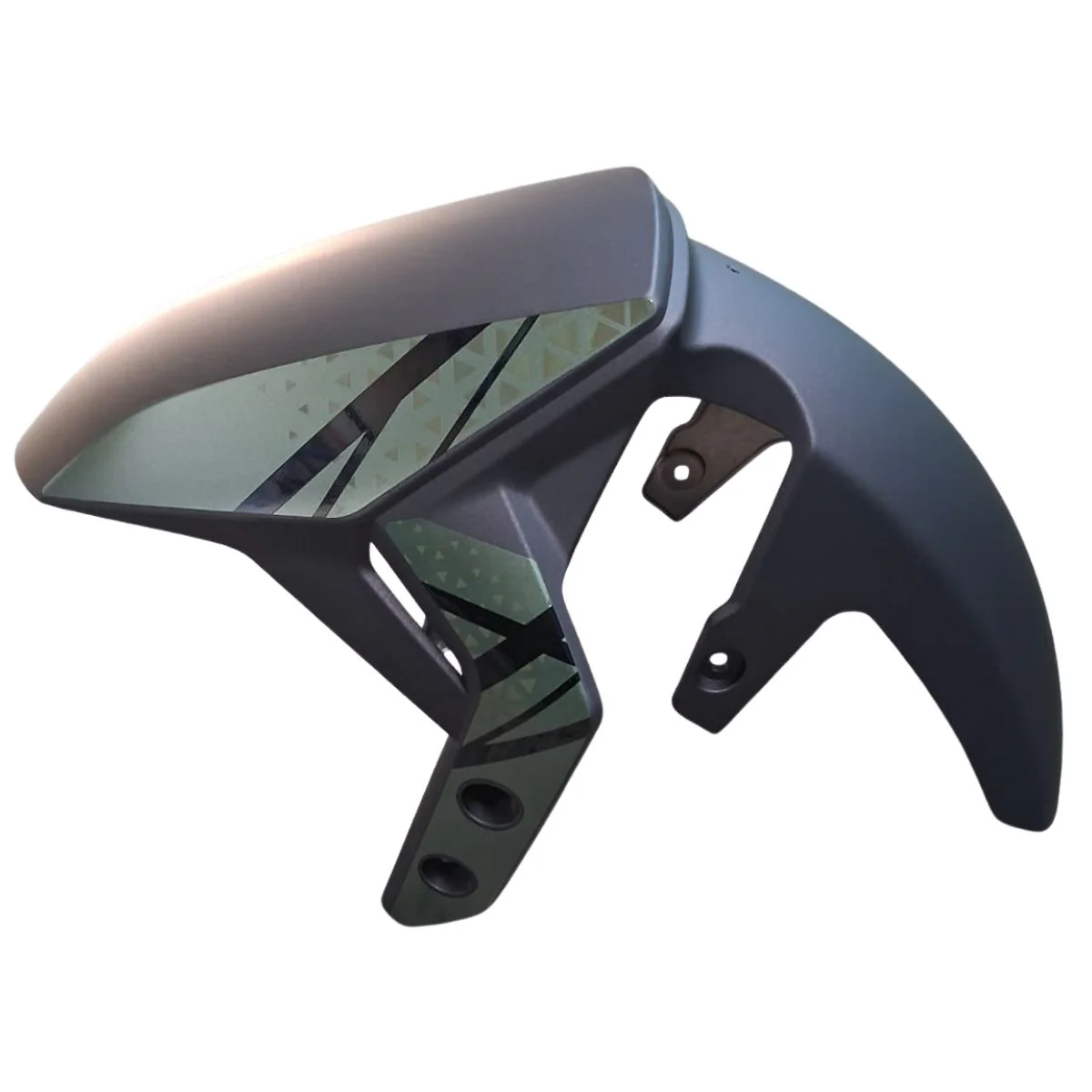 Guardabarros Delantero Verde Con Calcomanias (MINNIX150) FRONT WHEEL FENDER MATT GREEN GC WITH STICKER