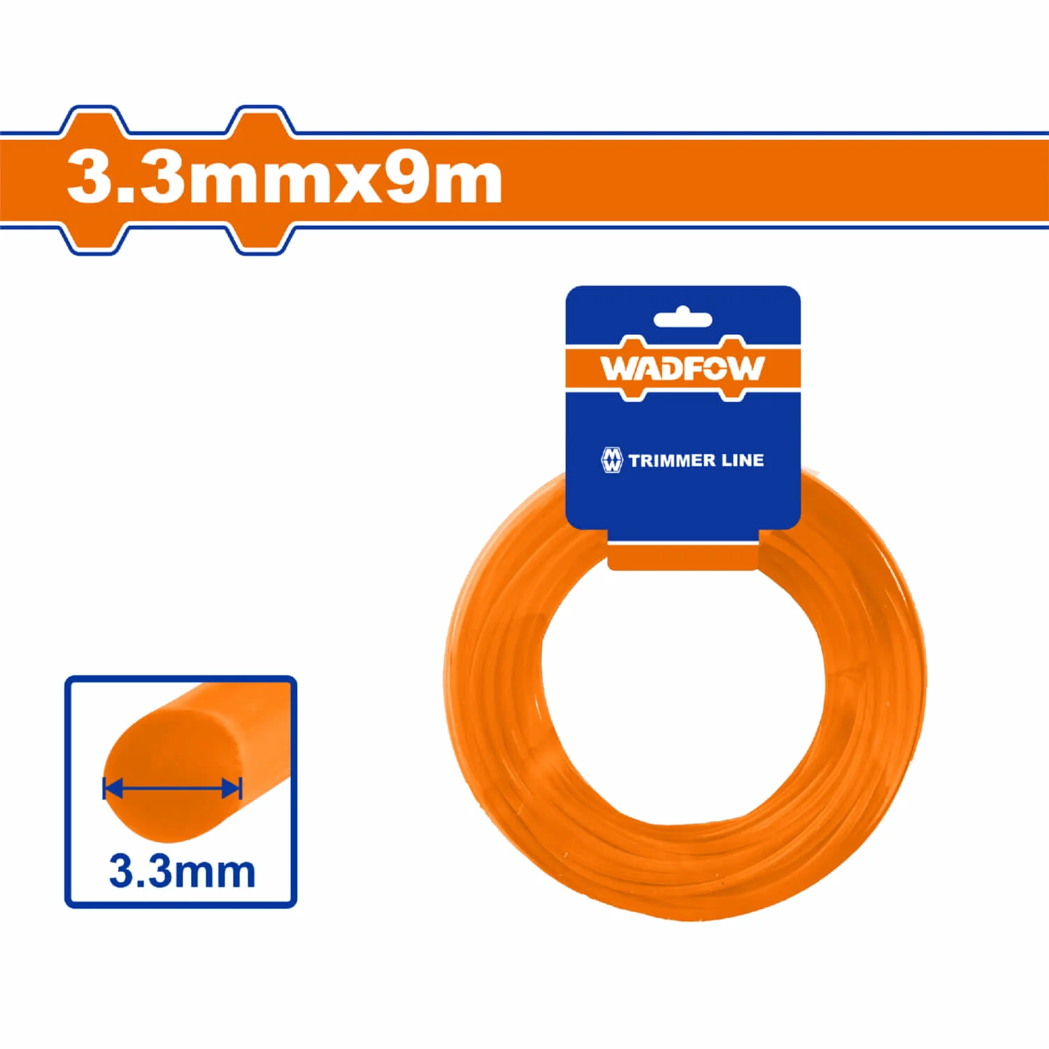 Hilos De Nylon Circular Para Desmalezadora (Guira) - Image 6