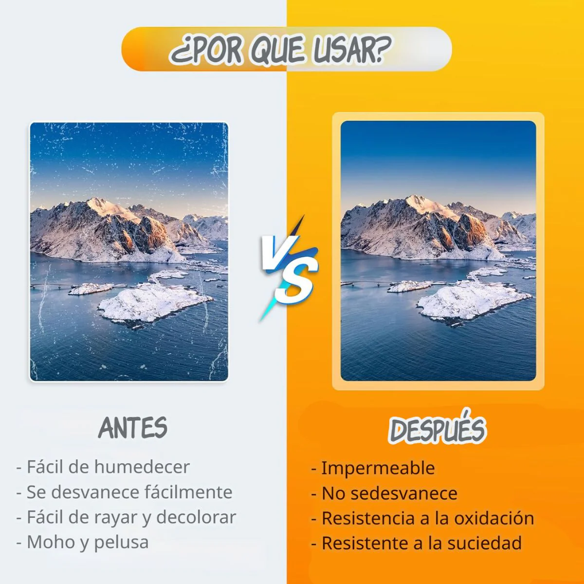 Hojas Para Plastificar A4 (Pack De 100 Unidades) 70 Micras. Laminado Térmico Impermeable. Fundas Laminas Protectoras Para Fotos Y Documentos. - Image 2