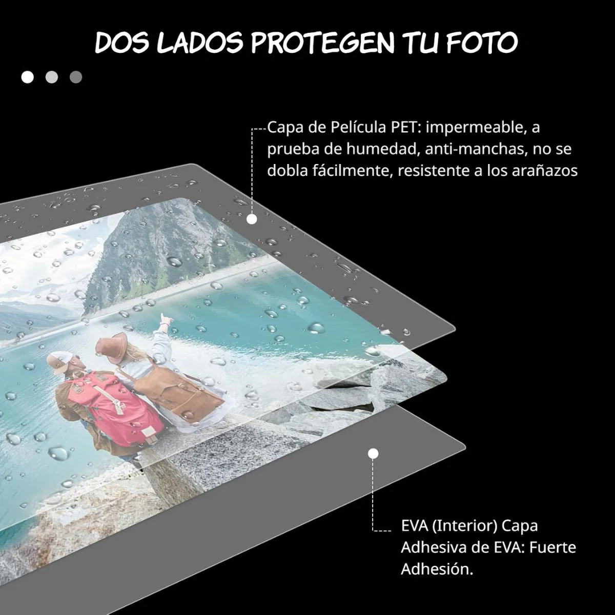 Hojas Para Plastificar A4 (Pack De 100 Unidades) 70 Micras. Laminado Térmico Impermeable. Fundas Laminas Protectoras Para Fotos Y Documentos. - Image 4