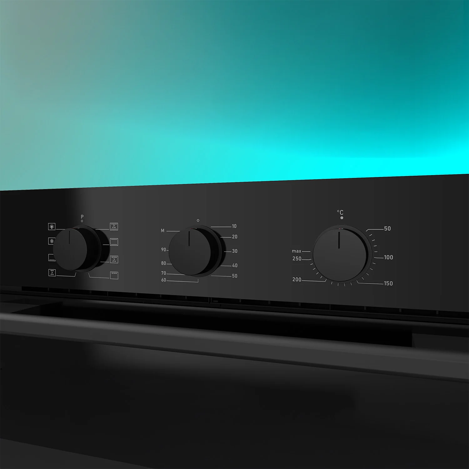 Horno Eléctrico Empotrable De 60 Cm Capacidad 68L 110V Rango 0°C A 250°C - Image 4