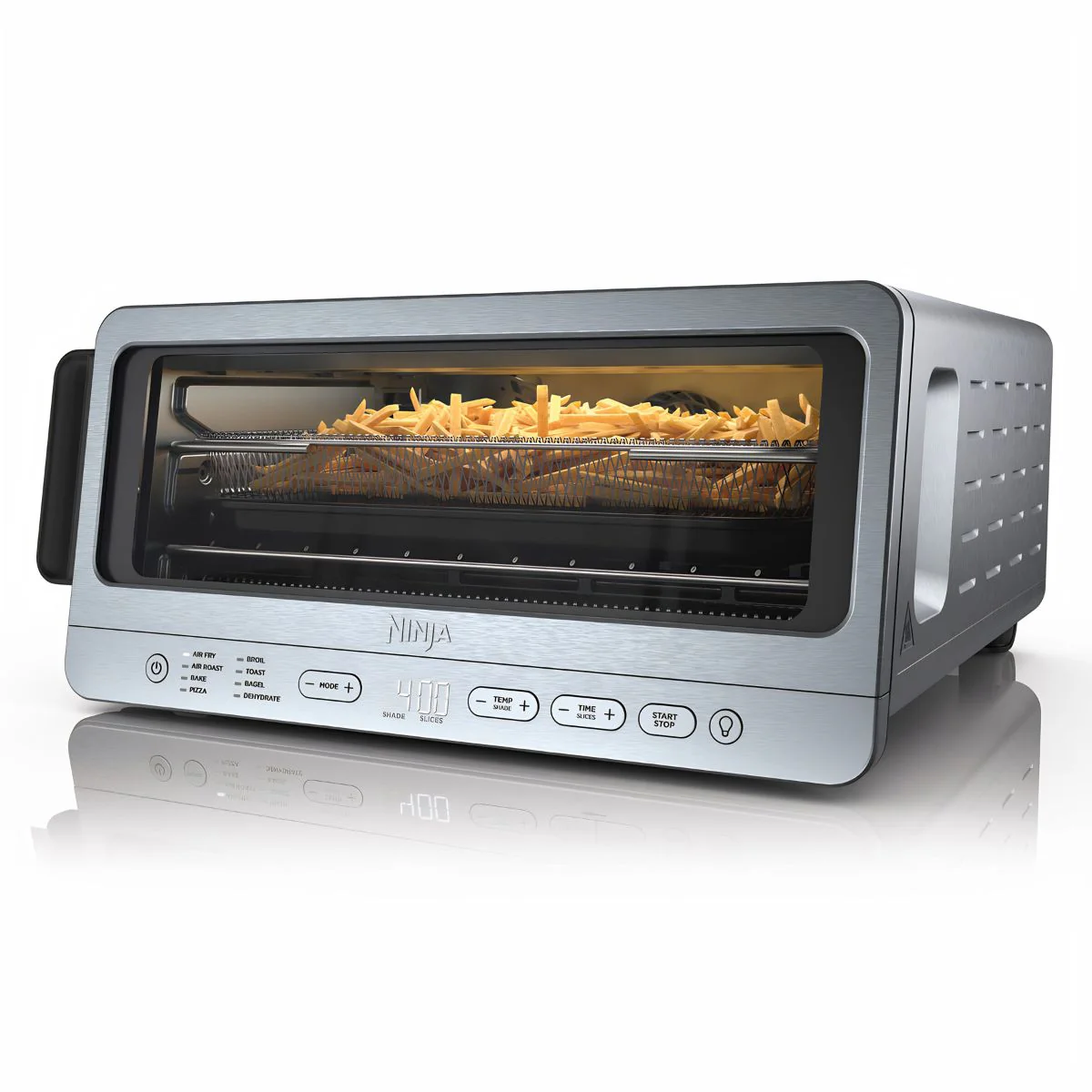 Horno Tostador Con Air Fryer Ninja Flip Ovencrisp. Freidora De Aire Y Horno Eléctrico Multifuncional 8 En 1.