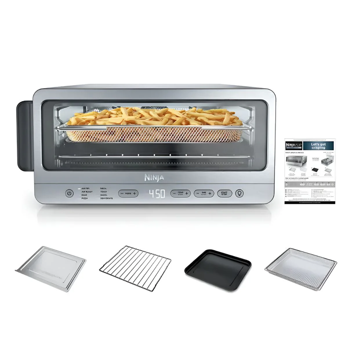 Horno Tostador Con Air Fryer Ninja Flip Ovencrisp. Freidora De Aire Y Horno Eléctrico Multifuncional 8 En 1. - Image 6