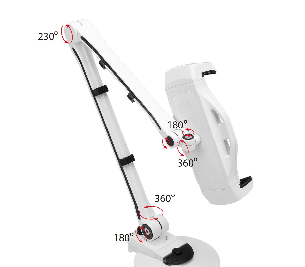 Ifocus, Soporte Para Tableta / Teléfono Inteligente De Movimiento Completo, Succión + Abrazadera - Image 6