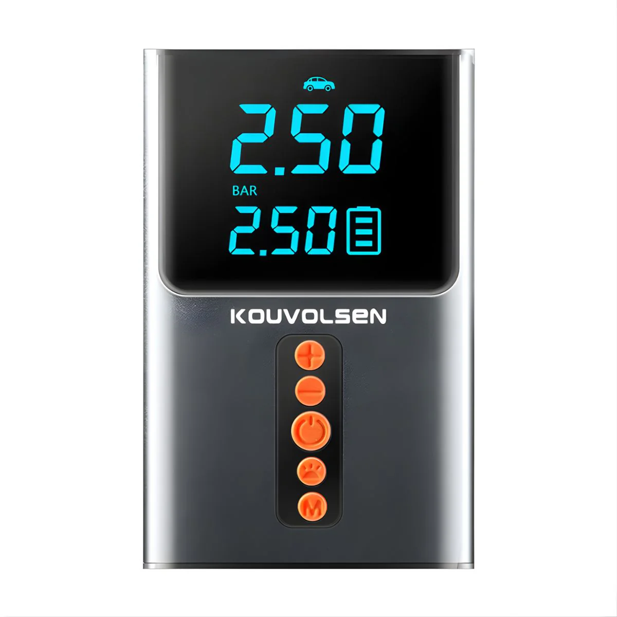 Inflador De Aire Portátil Digital Inalámbrico 150PSI Con Pantalla LCD Y Luz LED. Inflador De Llantas Para Autos, Motos Y Bicicletas. - Image 5