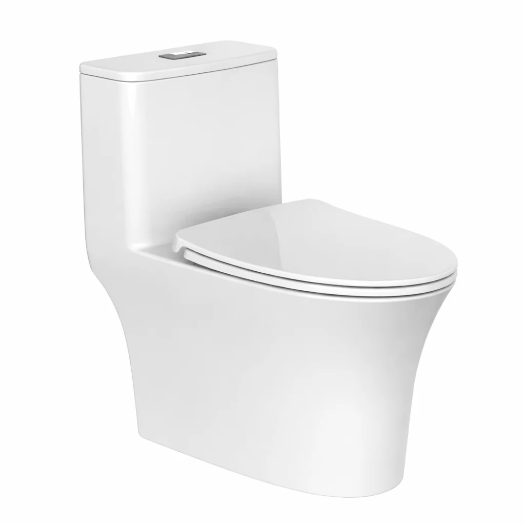 Inodoro WC De Una Pieza Premium Diseño Moderno Minimalista, Alta Calidad Y Fácil Limpieza E Instalación - Image 4
