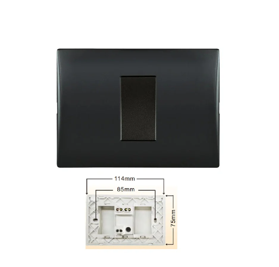Interruptor 3 Vías Sencillo 10 Amperios-125Volt 60Hz Color Negro Mate - Image 3