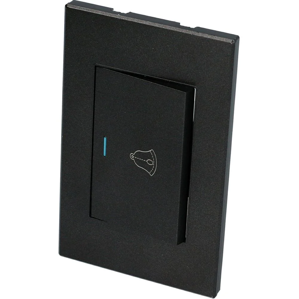 Interruptor Con Timbre Negro 1/1 Surtek. - Image 2